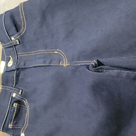 NWOT Frame Size 25 Denim Dark Blue Straight Leg Jeans - Picture 6 of 7